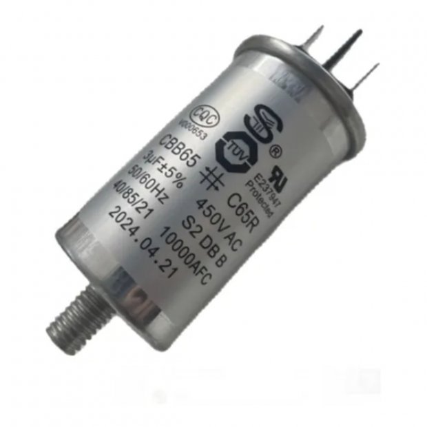 CAPACITOR LAVA LOUCA 3UF C/ PARAFUSO 220V (450V) A07888901
