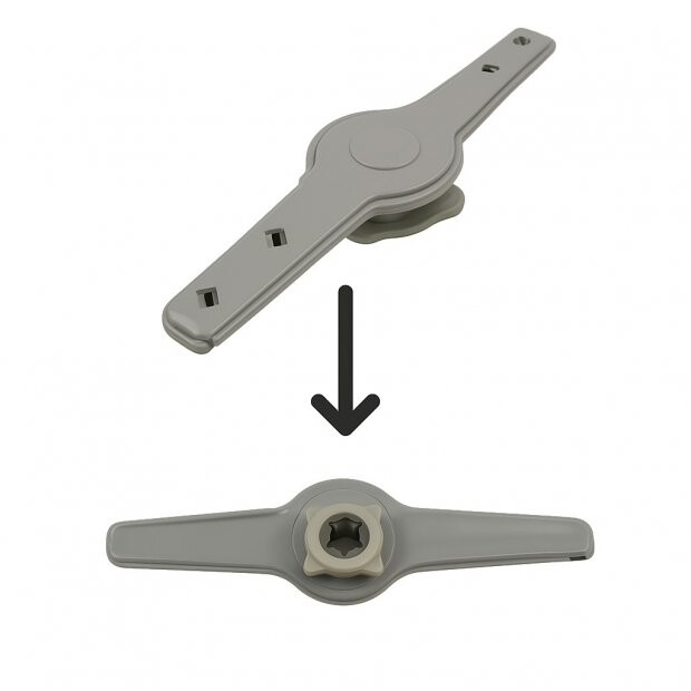 ESPARGIDOR SUPERIOR LAVA LOUCA BRASTEMP BLF08 W11310109