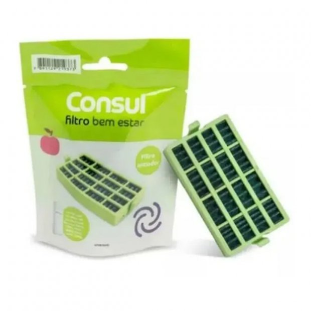 FILTRO ANTIODOR ORIGINAL CONSUL BRASTEMP BEM ESTAR W10515645