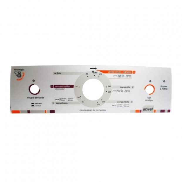 PAINEL DECORATIVO SUPERIOR SECADORA PISO BSR10 W10221100