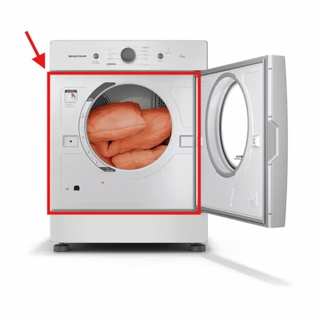 PAINEL FRONTAL SECADORA BRASTEMP BSR10/24 W11606548