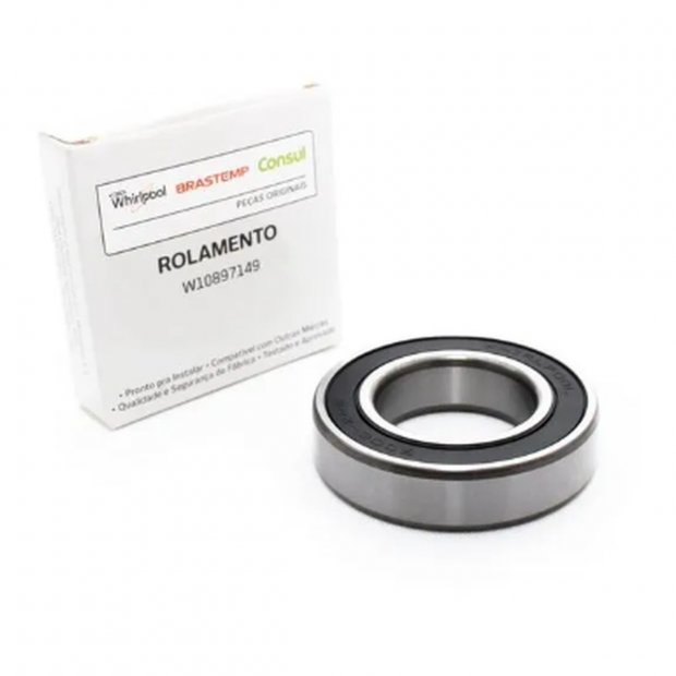 ROLAMENTO ORIGINAL BRASTEMP CONSUL 6006 UNID. W10897149
