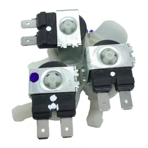 VALVULA 3 VIAS LAVA SECA MIDEA 127V LSA LSC LSD SVA-00710-M